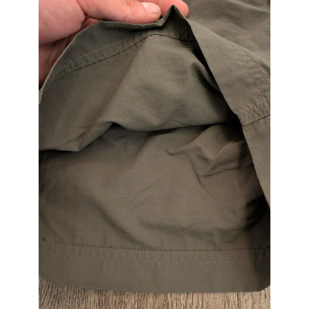 The North Face Mens 38 Green Cargo Trail Shorts Hiking